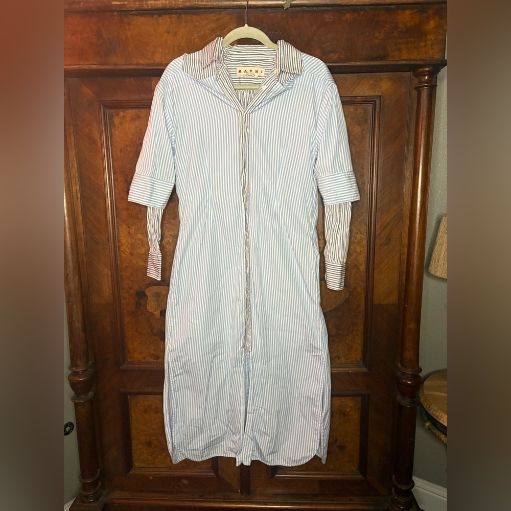 EUC Marni- Layer Duster Dress. Size 0 - Picture 5 of 11